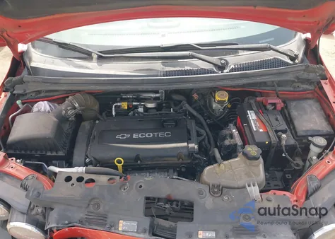 2012 Chevrolet Sonic 2Lt из США, поврежденный, VIN 1G1JC6SH7C4200803